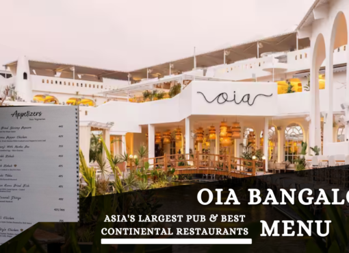OIA Bangalore menu
