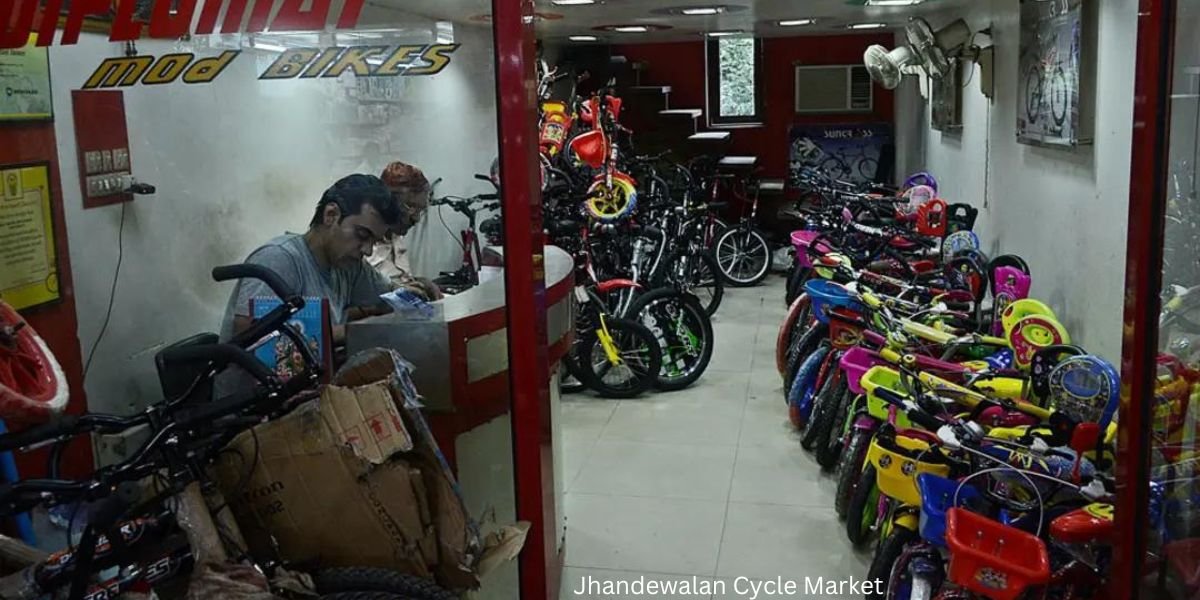 Jhandewalan Cycle Market Jhandewalan Metro Station Complex, Extension, New Delhi